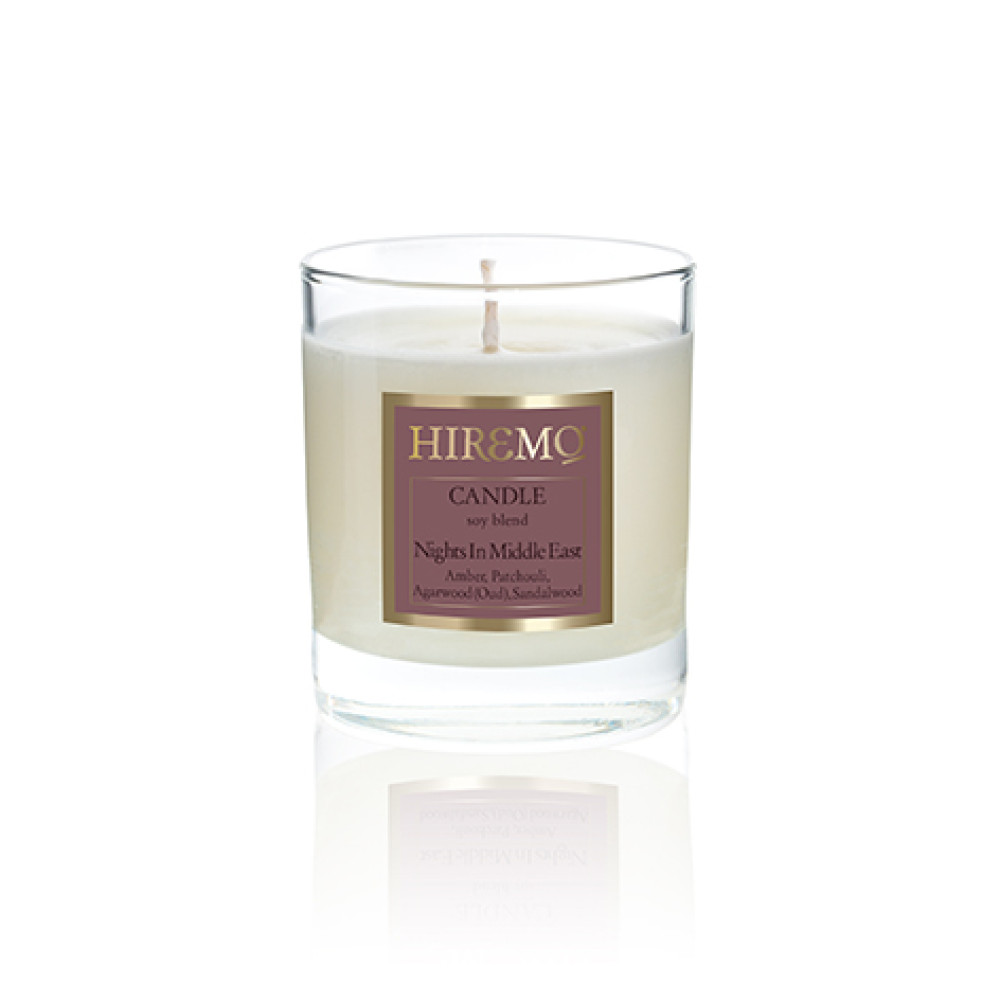 HIREMO SOY BLEND CANDLE NIGHTS IN MIDDLE EAST 